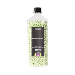 Billes bio 0.20g Prime tracantes vertes en bouteille de 5000