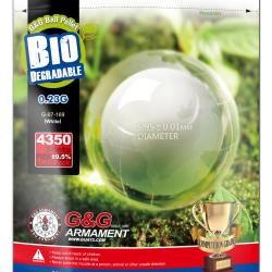 Billes bio 0.23g blanches en sachet 1kg