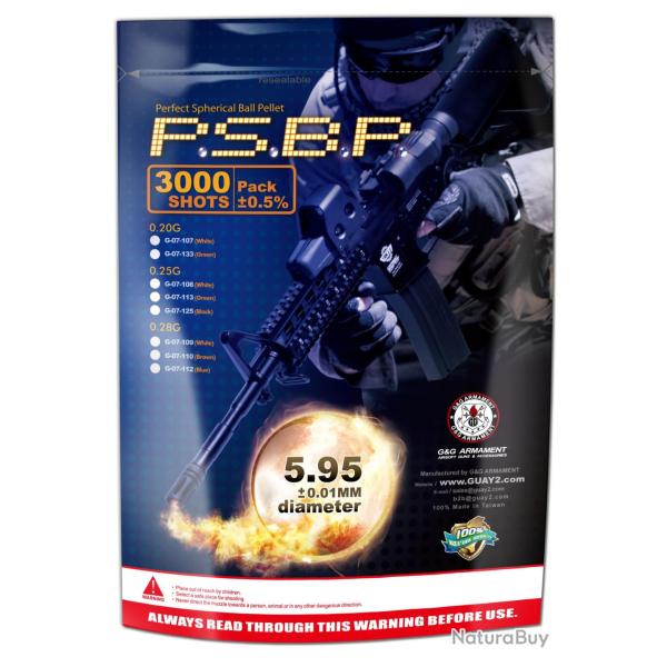 Billes 0.25g Perfect en sachet de 3000