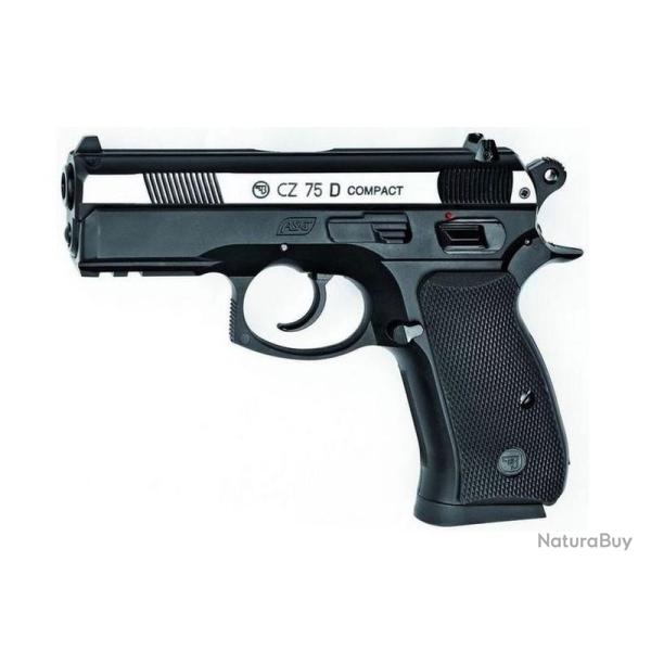 Pistolet GNB CZ 75D Compact Bicolore 4.5 CO2-BBS