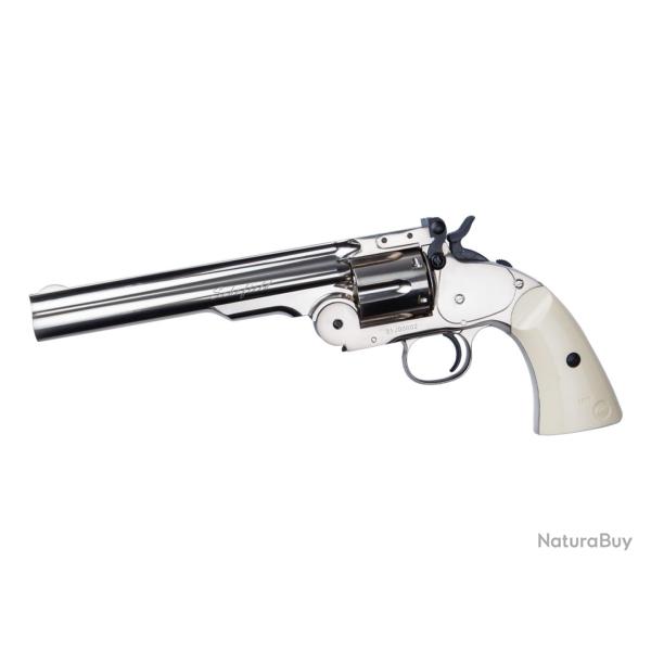 Revolver Schofield 6 CO2 Ivory Full Metal 4.5 Plombs
