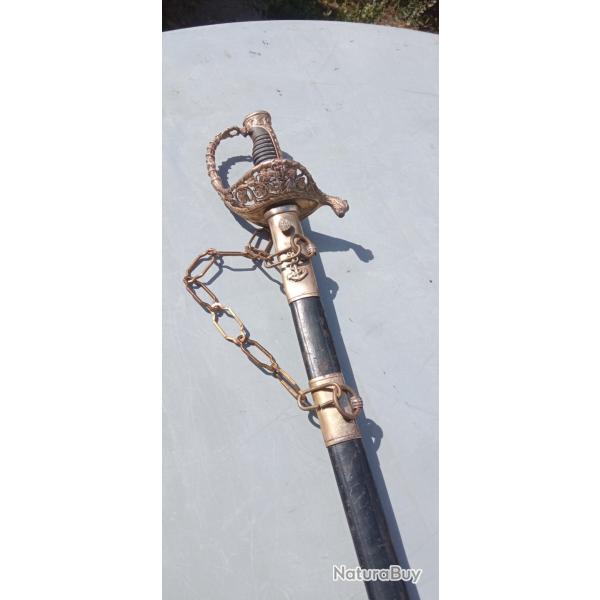 Sabre d'officier de Marine Fran�aise XIXeme