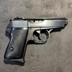 FEG Budapest "Luger 22" .22 LR (Type Walther PP/PPK) &Eacute;tui cuir