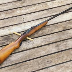 Carabine monocoup type Warnant jasp&eacute;e Cal.12mm50