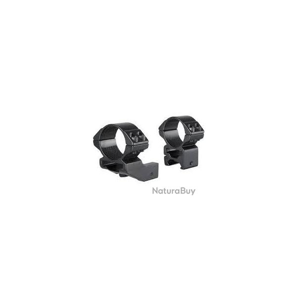 Jeu de colliers HAWKE 30MM HAUT EXTENTION 1"