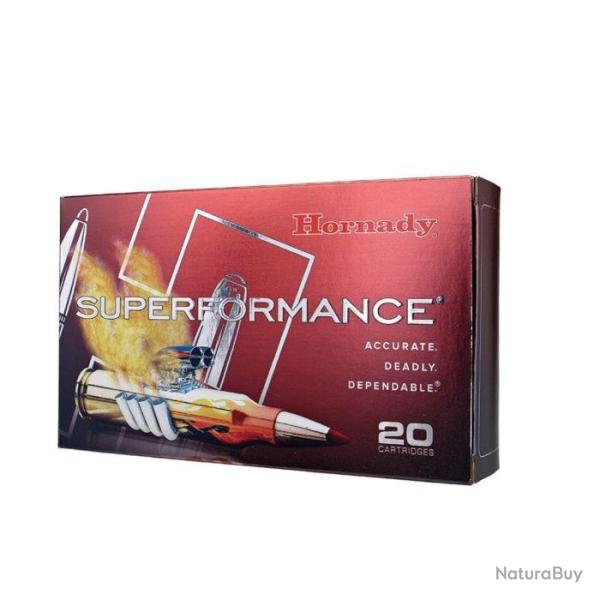 Cartouches HORNADY SUPERFORMANCE calibre 444 MARLIN 265gr FP x20
