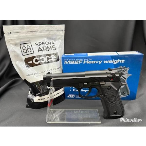 Pack Pr�t a Tirer PISTOLET 6MM M92 HW RESSORT - AIRSOFT