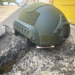 Casque airsoft type Mitchell 2002 Green neuf