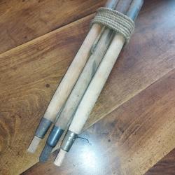 Piquets, sardines et cordeau tente Fran&ccedil;aise WW1 et WW2