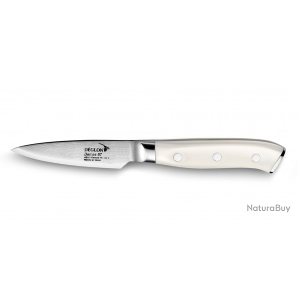 DEGLON Damas 67 - Couteau d'Office Damas 9 cm AUS-10 - R�f. 5807209-C
