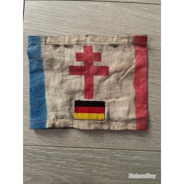 D'un brassard fran�ais F.F.I ww2
