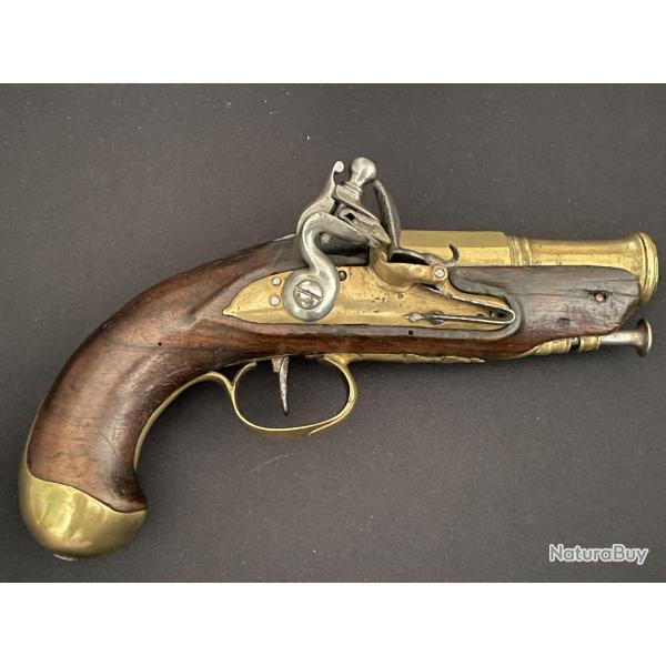 Pistolet � silex de marine