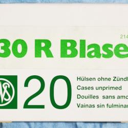 Douilles &agrave; recharger cal 30 R Blaser
