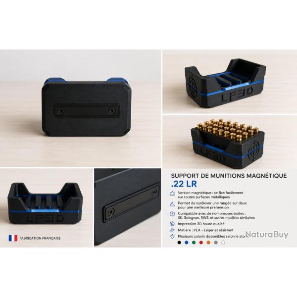 Support � munitions .22 LR - Fixation magn�tique