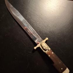 Ancien couteau de chasse pliant VILEBREQUIN