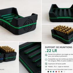 Support pour munitions .22 LR
