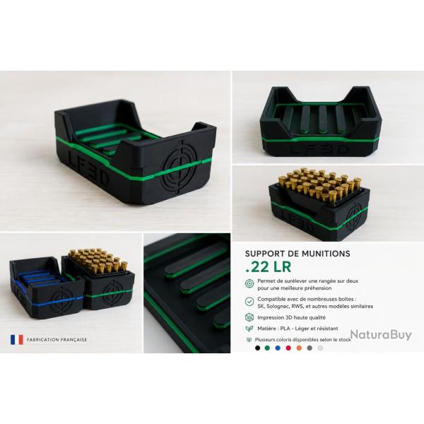 Support pour munitions .22 LR