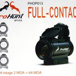 Point Rouge ProHunt Full-Contact 2MOA 3 Reticules