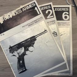 Lot PROFILS D'ARMES L&Eacute;G&Egrave;RES N1,2 et 6