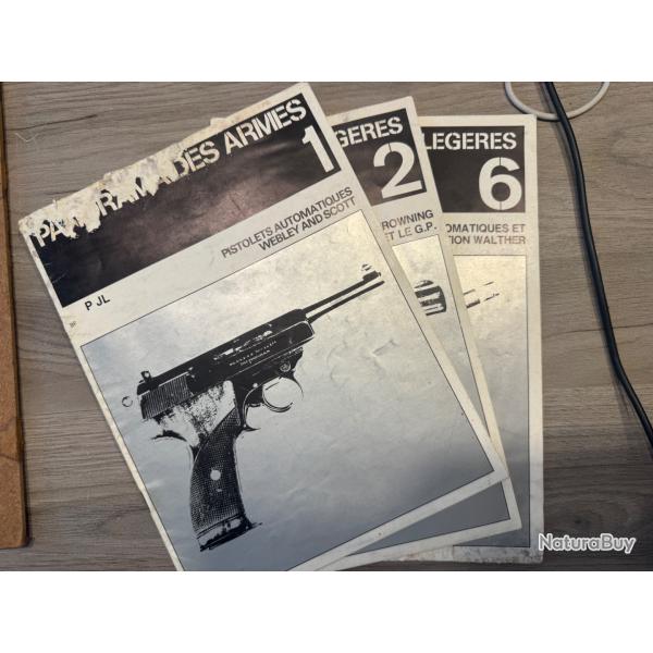 Lot PROFILS D'ARMES L�G�RES N1,2 et 6