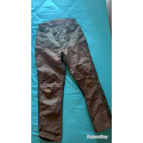 Pantalon Vernet, Caron, de traque rhino vert