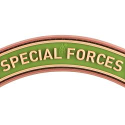 JTG Special Forces Tab Rubber Patch Green - R&eacute;f: 10568320000