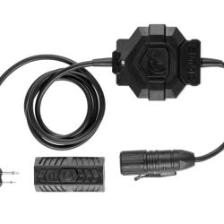 Z-Tactical zTac Wireless PTT Motorola 2-Pin Connector Black - R&eacute;f: 10428306000