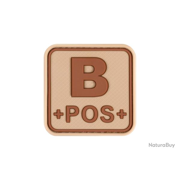JTG Bloodtype Square Rubber Patch B Pos Forest - R�f: 10345621400