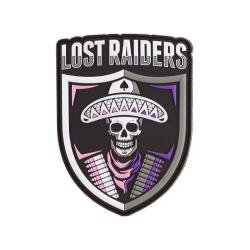 JTG Lost Raiders Rubber Patch Multicolor - R&eacute;f: 11234250000