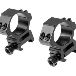Pirate Arms 30mm Medium Type Mount Rings Black - R&eacute;f: 10498106000
