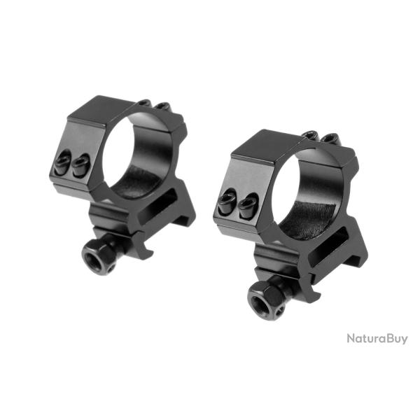 Pirate Arms 30mm Medium Type Mount Rings Black - R�f: 10498106000