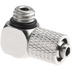 EpeS HPA 6mm Hose Coupling with Screwed Catch 90 Degree - Outer M6 Thread - R&eacute;f: 11203000000