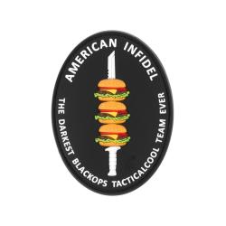 JTG American Infidel Rubber Patch Multicolor - R&eacute;f: 10566550000