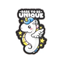 JTG Dare To Be Unique Rubber Patch Multicolor - R&eacute;f: 11234550000