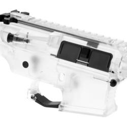 G&G Combat Machine Upper and Lower Receiver Set - Transparent - Ref 12861760500