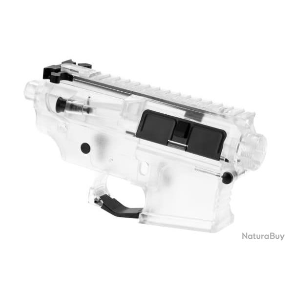 G&G Combat Machine Upper and Lower Receiver Set - Transparent - Ref 12861760500