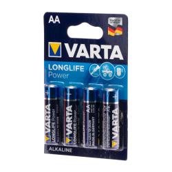 Varta AA Longlife Power 4pcs - R&eacute;f: 11039000000