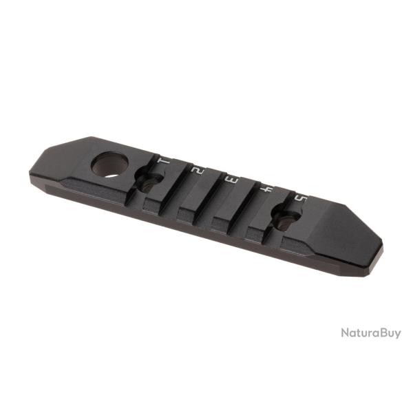 WADSN 5-Slot Aluminum Rail for M-LOK & Keymod Black - R�f: 11062606000