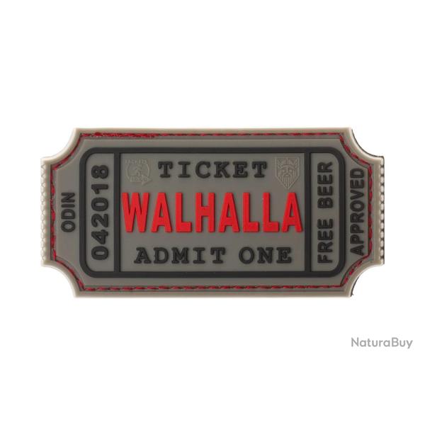 JTG Large Walhalla Ticket Rubber Patch Grey - R�f: 10567210000