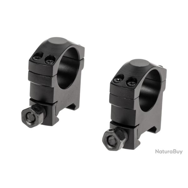 Vector Optics 25.4mm 1 Medium Profile Weaver Rings Black - R�f: 12583006000