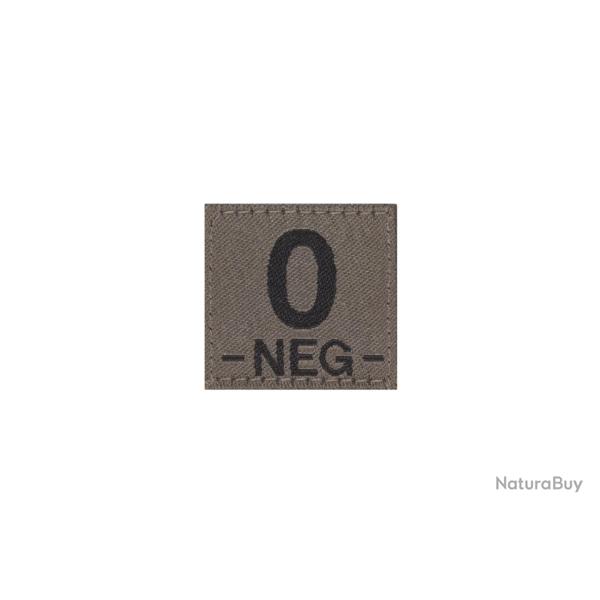 Clawgear 0 Neg Bloodgroup Patch RAL7013 - R�f: 10500133200