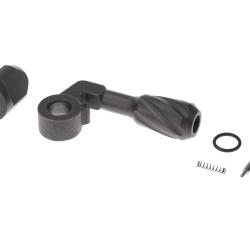 Maple Leaf VSR-10 Twisted Solid Bolt Handle With End Cap for Left Hand - R&eacute;f: 10990900000