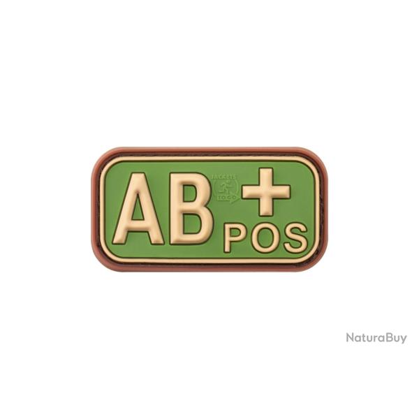 JTG Bloodtype Rubber Patch AB Pos Glow - R�f: 10173660100