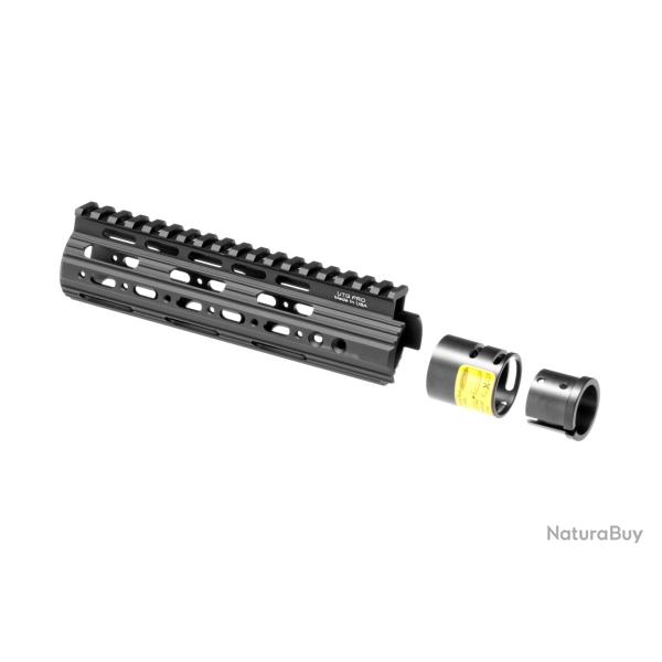 Leapers AR-15 7.2 Inch Super Slim Free Float Handguard Black - R�f: 10492906000