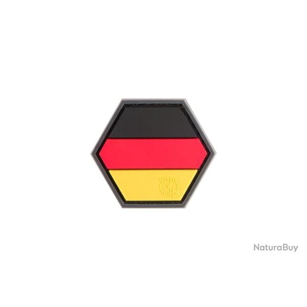 JTG German Flag Hexagon Rubber Patch Multicolor - R�f: 11231950000