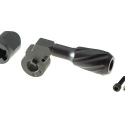 Maple Leaf VSR-10 Twisted Solid Bolt Handle With End Cap for Right Hand - R&eacute;f: 10991000000