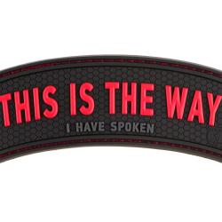 JTG This is the Way Rubber Patch Multicolor - R&eacute;f: 11233050000