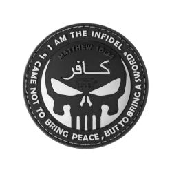 JTG The Infidel Punisher Rubber Patch Blackmedic - R&eacute;f: 10701450500