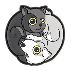 JTG Yin & Yan Cat Patch Black - R&eacute;f: 11341806000
