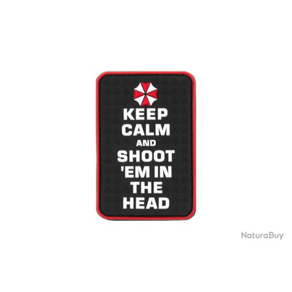 JTG Keep Calm and Shoot Rubber Patch Multicolor - R�f: 10567750000